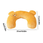 Dog Pet U Shaped Pillow Cartoon Breathable Cat Sleeping Cushion for All Seasons - Grey V528-PILLOW-GREY-741987