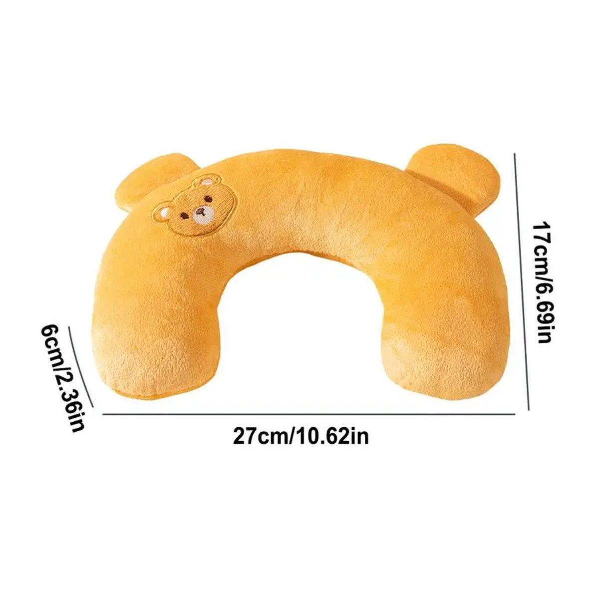 Dog Pet U Shaped Pillow Cartoon Breathable Cat Sleeping Cushion for All Seasons - Grey V528-PILLOW-GREY-741987