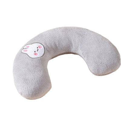 Dog Pet U Shaped Pillow Cartoon Breathable Cat Sleeping Cushion for All Seasons - Grey V528-PILLOW-GREY-741987