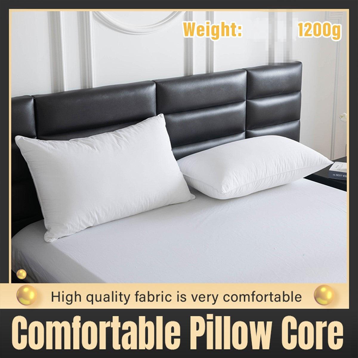 Hotel Quality White Pillow Core Soft Cotton Pillow Insert for Bedroom Living Room V528-PILLOW-INSERT-48-74-116902