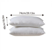 Hotel Quality White Pillow Core Soft Cotton Pillow Insert for Bedroom Living Room V528-PILLOW-INSERT-48-74-116902