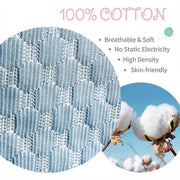 2pcs Breathable Pillow Set for Summer Comfort Soft for Home Use Sleeping Support V528-PILLOW-LIGHT-GREY-2PCS-334697