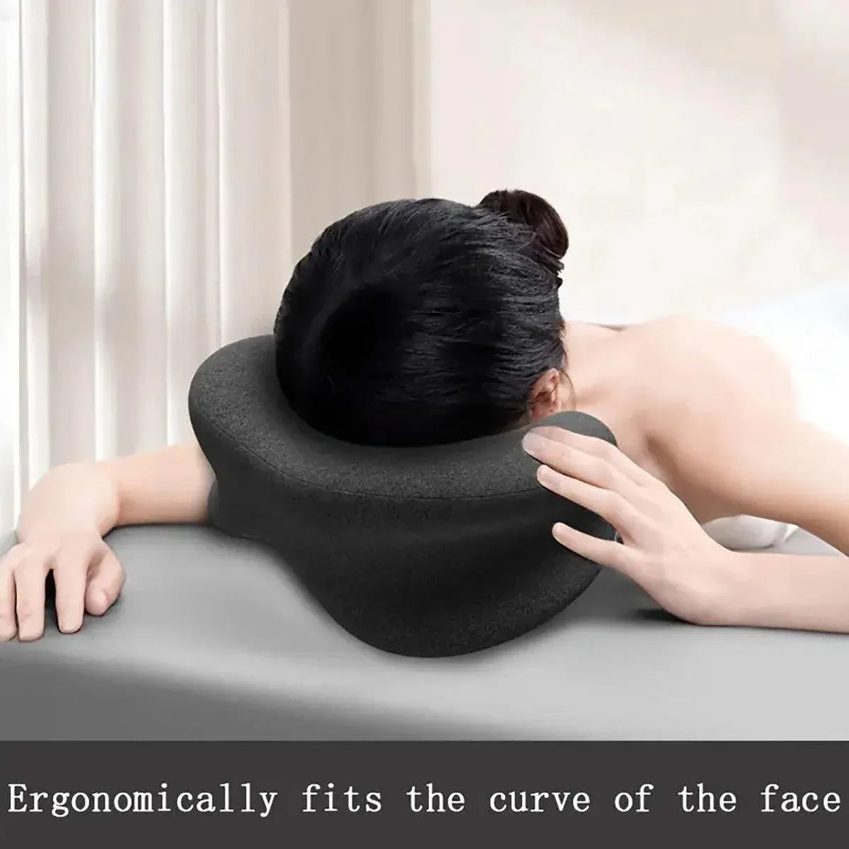 Universal Massage Table Face Cushion Pillow U Shape Head Face Down Rest Pillow - Light Grey V528-PILLOW-LIGHT-GREY-544609