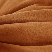 40x40cm Multicoloured Plain Solid Colour Cushion Cover Covers Decorative Pillow Case - Light Coffee V528-PILLOW-LIGHTCOFFEE-40-40-80502
