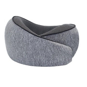 Neck Pillow for Travel Memory Foam Comfortable Breathable Soft U-Shaped V528-PILLOW-U-GREY-605068