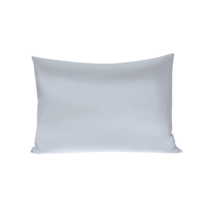 Silk Envelope Pillowcase Soft Satin Protective Cover for Bed Sleep Comfort - Silver V528-PILLOWCASE-SILVER-51-76-119302