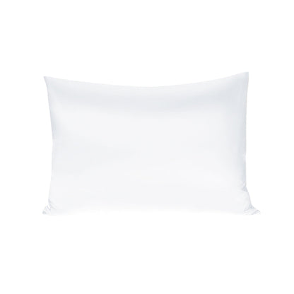 Silk Envelope Pillowcase Soft Satin Protective Cover for Bed Sleep Comfort - Silver V528-PILLOWCASE-SILVER-51-76-119302