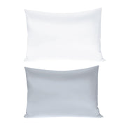 Silk Envelope Pillowcase Soft Satin Protective Cover for Bed Sleep Comfort - White V528-PILLOWCASE-WHITE-51-76-407476