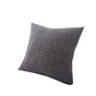 45X45 Plain Solid Colour Cushion Cover Decorative Pillow Case Home Multicoloured - Dark Grey V528-PILLOWCOVER-DARKGREY-582775