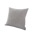 45X45 Plain Solid Colour Cushion Cover Decorative Pillow Case Home Multicoloured - Light Grey V528-PILLOWCOVER-LIGHTGREY-324894