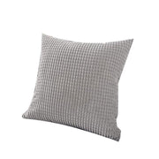 45X45 Plain Solid Colour Cushion Cover Decorative Pillow Case Home Multicoloured - Light Grey V528-PILLOWCOVER-LIGHTGREY-324894