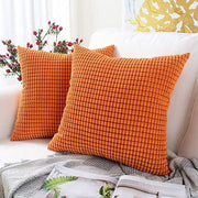 45X45 Plain Solid Colour Cushion Cover Decorative Pillow Case Home Multicoloured - Light Grey V528-PILLOWCOVER-LIGHTGREY-324894