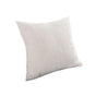 45X45 Plain Solid Colour Cushion Cover Decorative Pillow Case Home Multicoloured - White V528-PILLOWCOVER-WHITE-806133