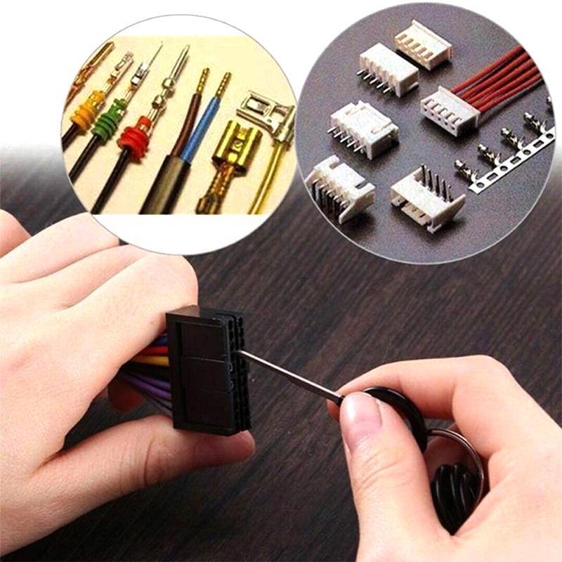 76Pcs/Set Pin Ejector Wire Kit Extractor Auto Terminal Removal Connector Tool V528-PINEJECTOR-76PCS-387447