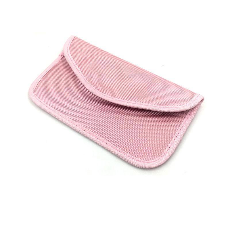Car Key Case For Faraday Cage Fob Pouch Keyless RFID Blocking Bag - Pink V528-PINK-753490
