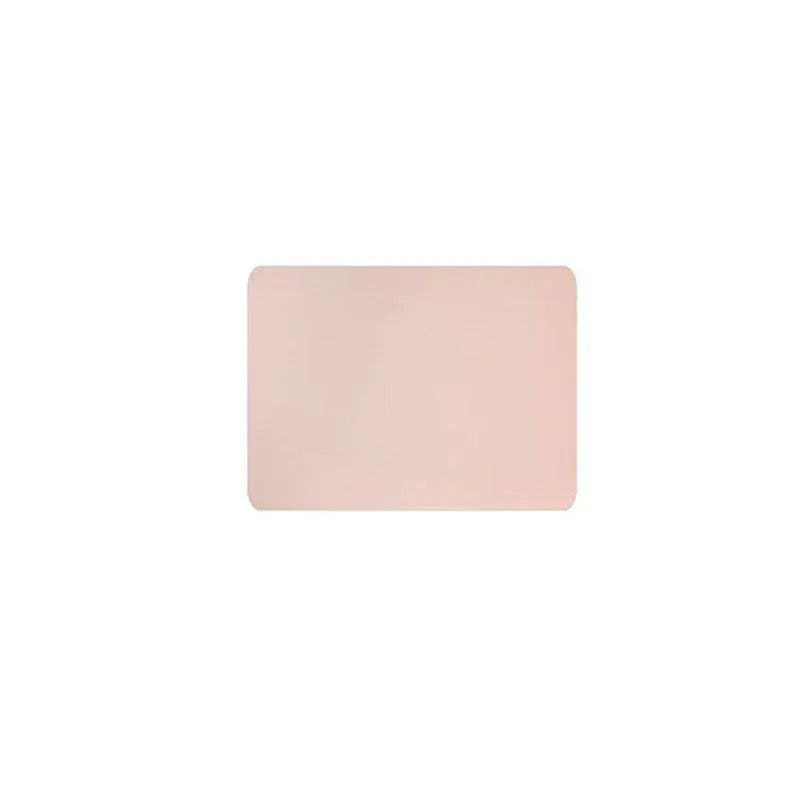 Leather Mouse Pad Gaming Waterproof Desk Mat 25 x 21cm Anti Slip - Pink V528-PINK25-21CM89033