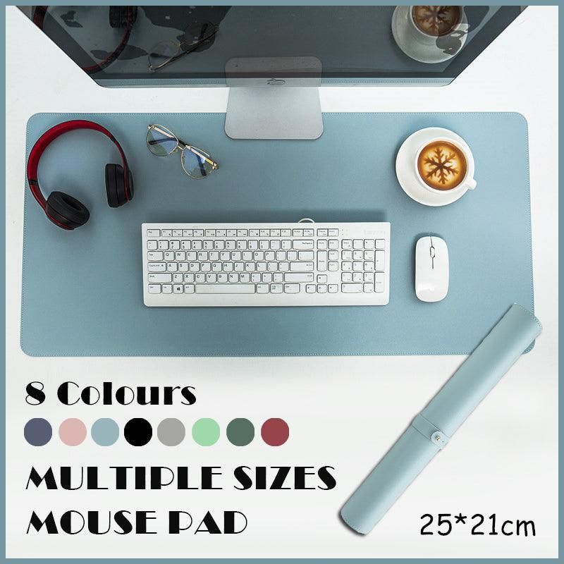 Leather Mouse Pad Gaming Waterproof Desk Mat 25 x 21cm Anti Slip - Pink V528-PINK25-21CM89033