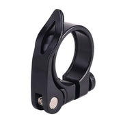 Quick Release Bicycle Seat Tube Clamp Multi Color Lever Lock Cycling Accessories - Silver-3-4 V528-PIPE-CLAMP-SILVER-3-4-893842
