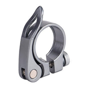 Quick Release Bicycle Seat Tube Clamp Multi Color Lever Lock Cycling Accessories - Silver-3-4 V528-PIPE-CLAMP-SILVER-3-4-893842