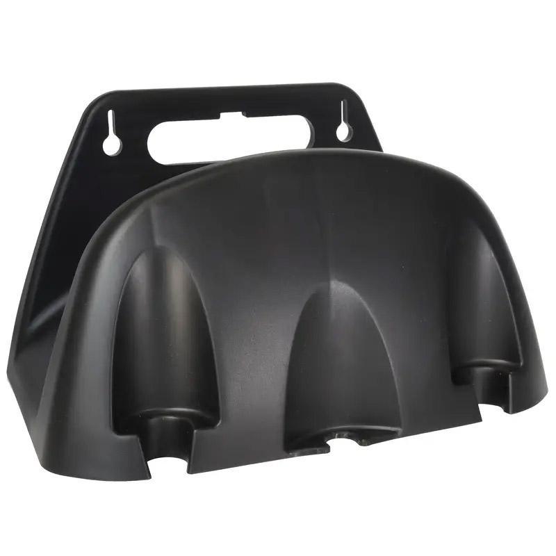 Wall Mounted Plumbing Shelf Organiser Bathroom Storage Rack Durable Pipe Holder V528-PIPE-RACK-BLACK-225795