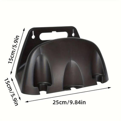 Wall Mounted Plumbing Shelf Organiser Bathroom Storage Rack Durable Pipe Holder V528-PIPE-RACK-BLACK-225795