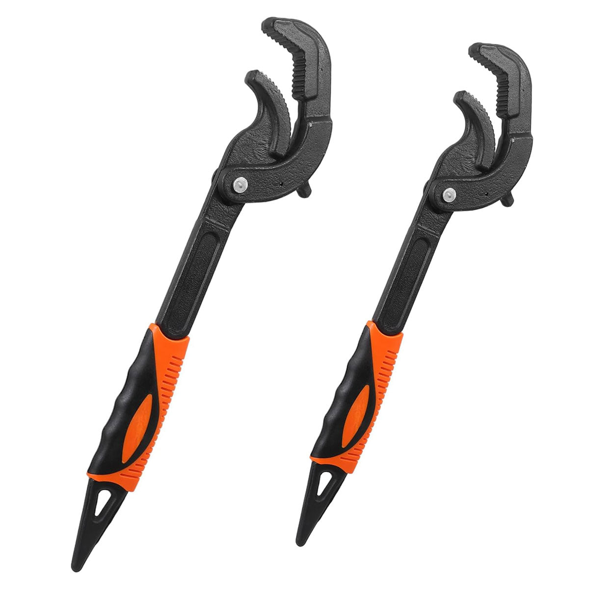 Pipe Wrench Quick Adjust Spanner Multi Functional Water Pipe Tool Heavy Duty - L V528-PIPE-WRENCH-L-809719