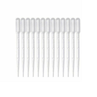 100X 3ml Disposable Graduated Plastic Pipettes for Liquid Transfer - 100PCS V528-PIPETTES-3ML-100PCS-64622
