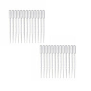100X 3ml Disposable Graduated Plastic Pipettes for Liquid Transfer - 100PCS V528-PIPETTES-3ML-100PCS-64622