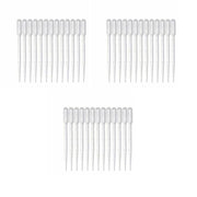 100X 3ml Disposable Graduated Plastic Pipettes for Liquid Transfer - 100PCS V528-PIPETTES-3ML-100PCS-64622