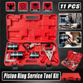 11X Auto Engine Piston Ring Service Tool Set Compressor Tools Kit for Car V528-PISTON-TOOL-11PCS-666848