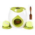 Interactive Dog Toy Tennis Feeder Machine for Training and Treat Rewards - Green V528-PITCHING-MACHINE-GREEN-557862