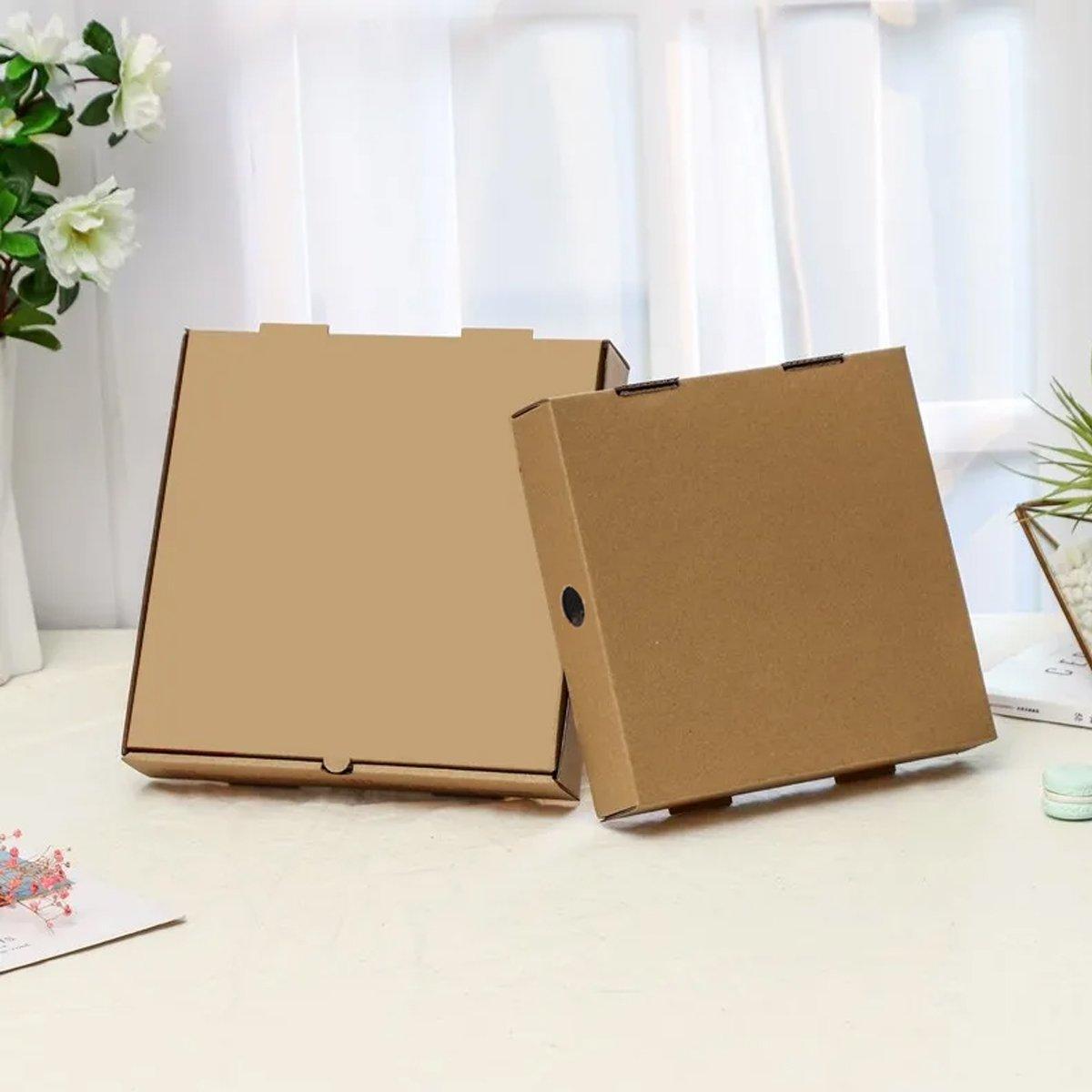 25pcs Break Resistant Pizza Boxes for Cooking Takeout and Food Delivery Needs - 11inch
