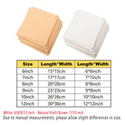 100PCS Pizza Box Pads Greaseproof Paper Food Liners Oil Resistant Pizza Mat - 10inch V528-PIZZAPADPAPER-100PCS10INCHES-293700