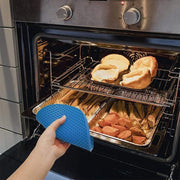 2Pcs Silicone Pot Holder Trivet Mat Hot Pads Non-Slip Heat Resistant Bpa Free V528-PLACEMAT-GREEN-70891