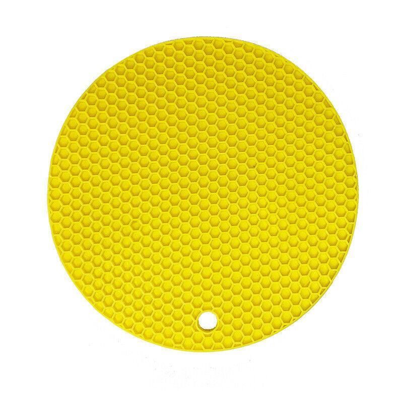 2Pcs Silicone Pot Holder Trivet Mat Hot Pads Non-Slip Heat Resistant Bpa Free V528-PLACEMAT-GREEN-70891