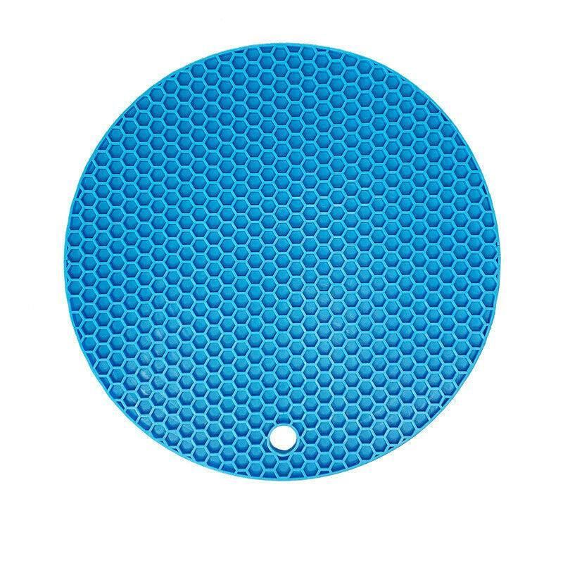 2Pcs Silicone Pot Holder Trivet Mat Hot Pads Non-Slip Heat Resistant Bpa Free V528-PLACEMAT-GREEN-70891