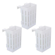 Hydroponic Plant Storage Rack Fish Tank Decoration Square Aquarium Basket Holder - Black V528-PLANT-STAND-B-3PCS-319730