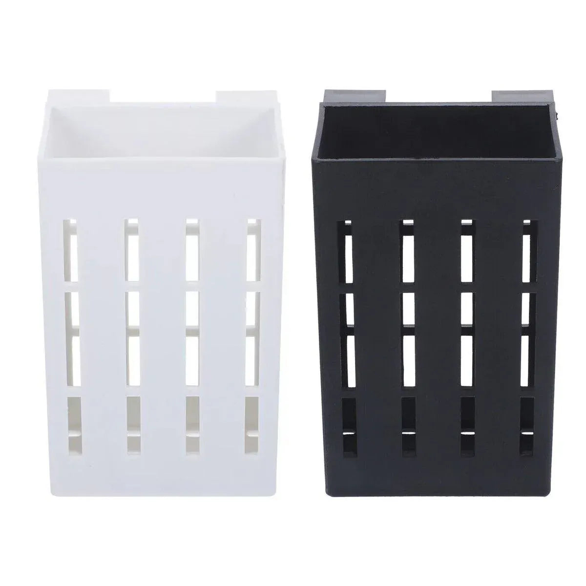 Hydroponic Plant Storage Rack Fish Tank Decoration Square Aquarium Basket Holder - White V528-PLANT-STAND-W-3PCS-173577