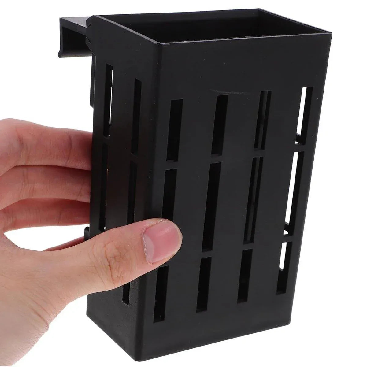 Hydroponic Plant Storage Rack Fish Tank Decoration Square Aquarium Basket Holder - White V528-PLANT-STAND-W-3PCS-173577