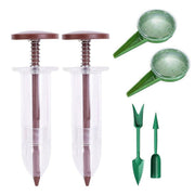 6PCS Garden Seeder Set Mini Seed Planting Tools Manual Seeder for Gardening - Red V528-PLANTER-6PCS-RED-760790