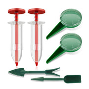 6PCS Garden Seeder Set Mini Seed Planting Tools Manual Seeder for Gardening - Yellow Green V528-PLANTER-6PCS-YELLOW-GREEN-756444