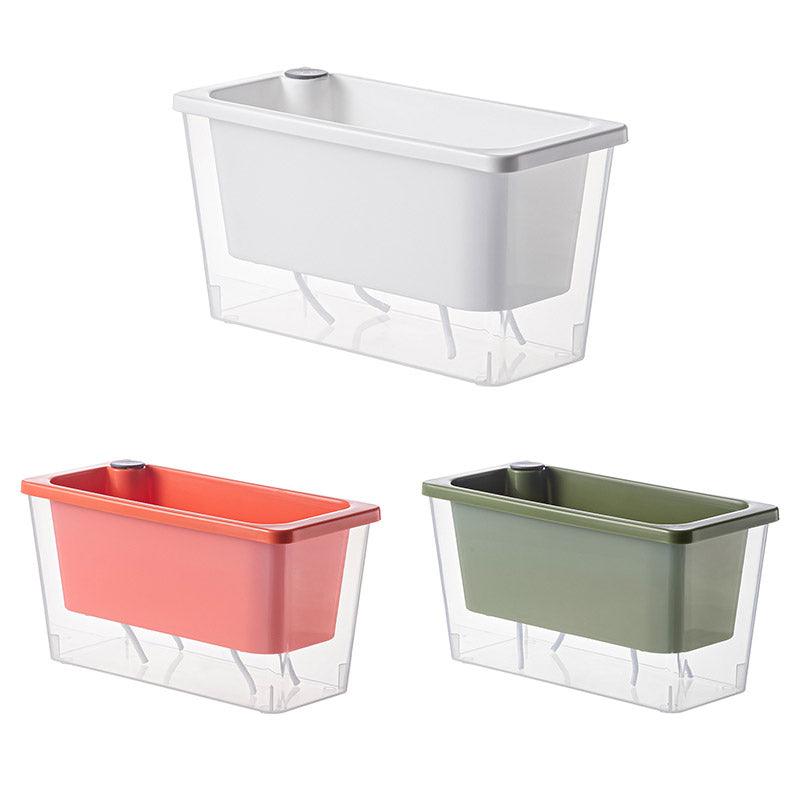 Balcony Vegetable Pot Planter Lazy Self Priming Flower Pot for Indoor Gardening - Green V528-PLANTER-POT-GREEN-299818