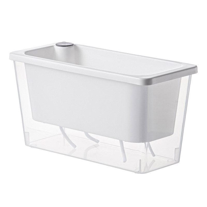 Balcony Vegetable Pot Planter Lazy Self Priming Flower Pot for Indoor Gardening - Green V528-PLANTER-POT-GREEN-299818