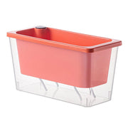 Balcony Vegetable Pot Planter Lazy Self Priming Flower Pot for Indoor Gardening - Green V528-PLANTER-POT-GREEN-299818