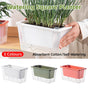Balcony Vegetable Pot Planter Lazy Self Priming Flower Pot for Indoor Gardening - Pink V528-PLANTER-POT-PINK-345275