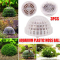 3pcs Aquarium Plastic Moss Ball Fish Decoration Aquatic Plant Accessories V528-PLANTING-BALL-3PCS-381906