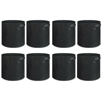 10 Pack Breathable Fabric Plant Grow Pots 2 to 20 Gallon Sizes - 10 Gallon-10PCS V528-PLANTINGBAG-40-30-10PCS-56147