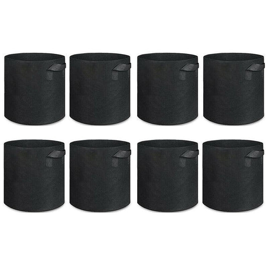 10 Pack Breathable Fabric Plant Grow Pots 2 to 20 Gallon Sizes - 10 Gallon-10PCS V528-PLANTINGBAG-40-30-10PCS-56147