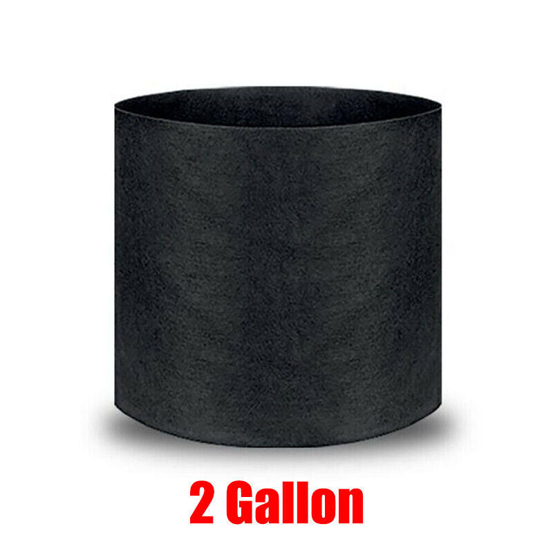 10 Pack Breathable Fabric Plant Grow Pots 2 to 20 Gallon Sizes - 10 Gallon-10PCS V528-PLANTINGBAG-40-30-10PCS-56147