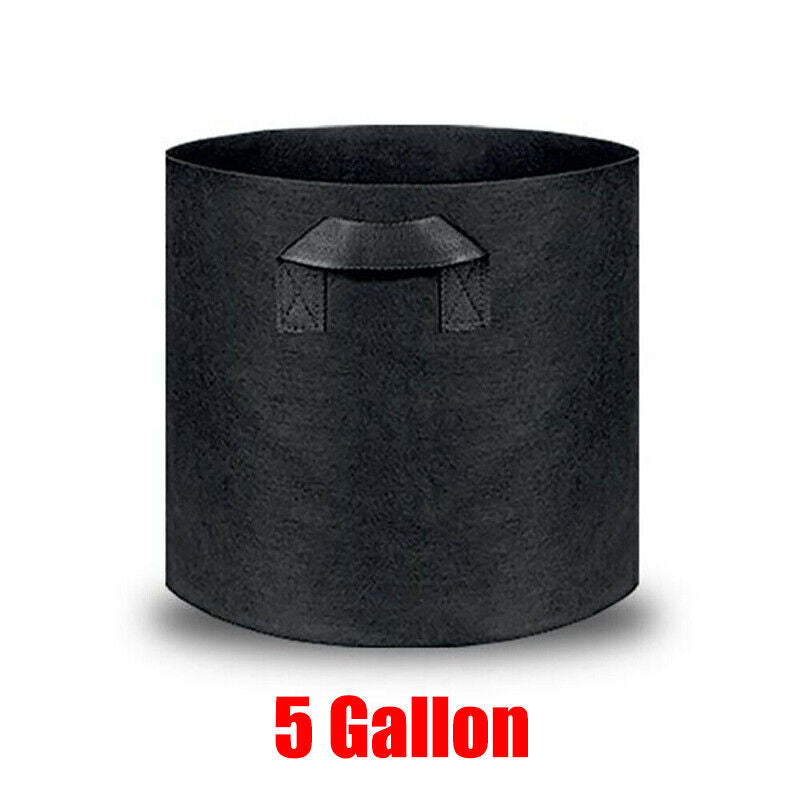 10 Pack Breathable Fabric Plant Grow Pots 2 to 20 Gallon Sizes - 10 Gallon-10PCS V528-PLANTINGBAG-40-30-10PCS-56147